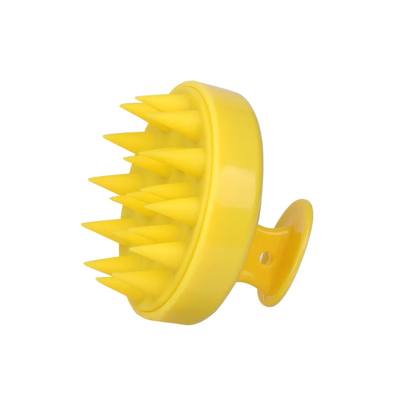 Silicone Shampoo Brush Head Scalp Massage Tool