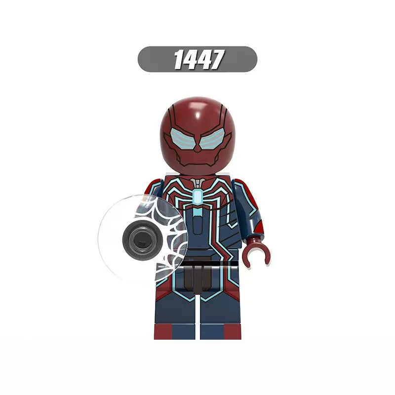 8cm Superhero Building Blocks Avengers Character Venom Model Character Set Building Blocks Toy Boys and Girls Birthday Gifts