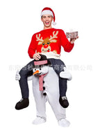 2023 New Animal Doll Prosthetic Leg Pants Halloween Spoof Costume Magic Back Pants