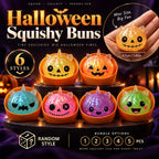 1-5PCS Halloween Dumpling Squishy Mystery Box Unicorn Ears Slow Rebound Squeeze Fidget Sensory Stress Relief Novelty Gift