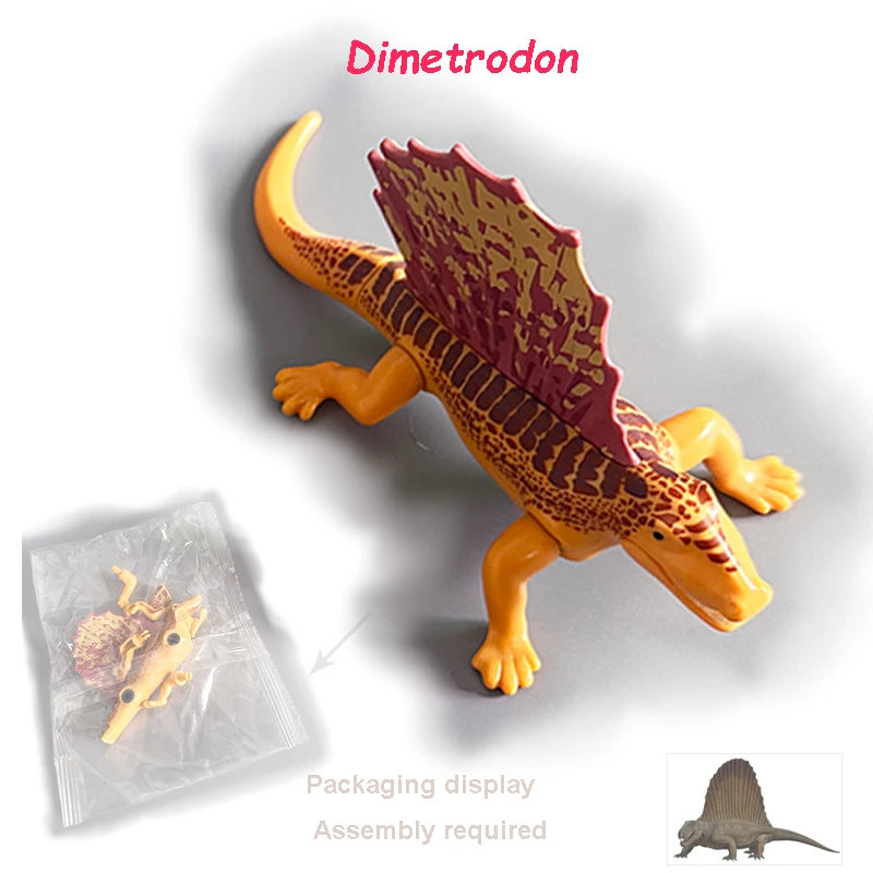 Dinosaur Figures World Building Blocks Set Jurassic Dino Model Educational STEM Bricks DIY Assemble Toys for Kids Birthday Gifts