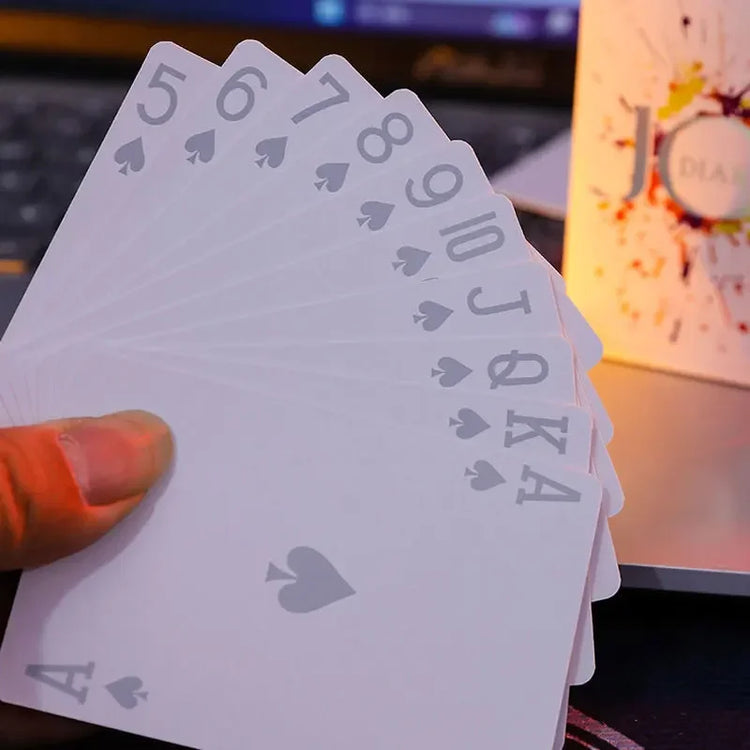 Luminous playing cards, made of high-quality cardboard material, are suitable for dormitory use, as well as various holiday part
