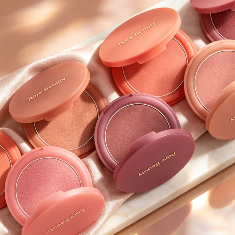 Hot Rare Beauty Matte Lip Color Honey Delight Happy Lipstick Natural Powder Blusher High Gloss Liquid Facial Makeup Products