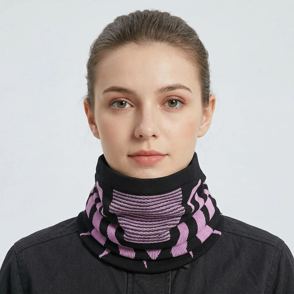 Winter Men Women Warm Skiing Mask Scarf Elastic Breathable Half Face Mask For Cycling Outdoor Sports Running Hiking Fishing