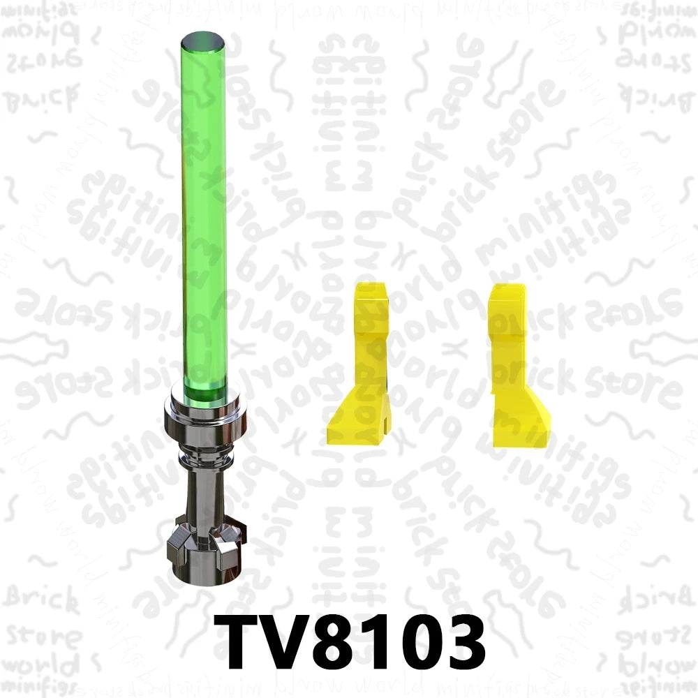 TV6117 TV6118 TV6119 Space War Action Figure Accessories Building Blocks Gift Toys For Children Adult Brick TV6116 TV6115 TV6114