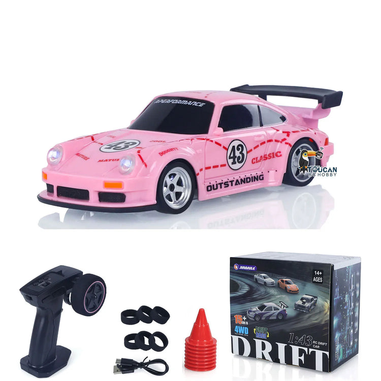 SALE 4WD RTR 1/43 RC Speed Car Four-wheel Drive Radio Control 2.4g Mini Racing Drifting Car Toys High Speed Model Gift Hobby