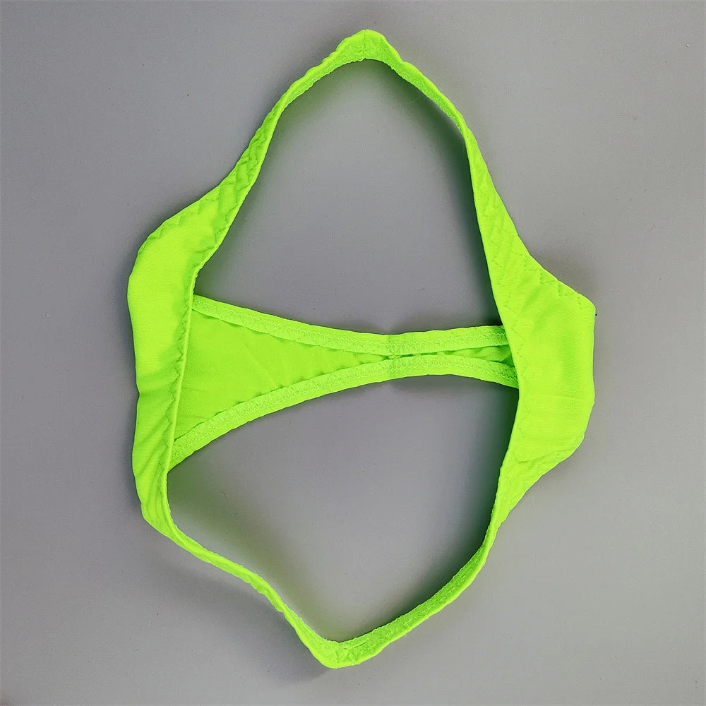 2Pcs Sexy Mini Micro Thongs Low Waist Seamless Female Underpants Comfortable Solid Bikini Underwear Women G String