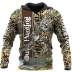 2024 Four Seasons Maple Leaf Camouflage 3D Sports Shirt Men's Fishing Outdoor Camping Hunting Clothing Jacket Men's Hoodie