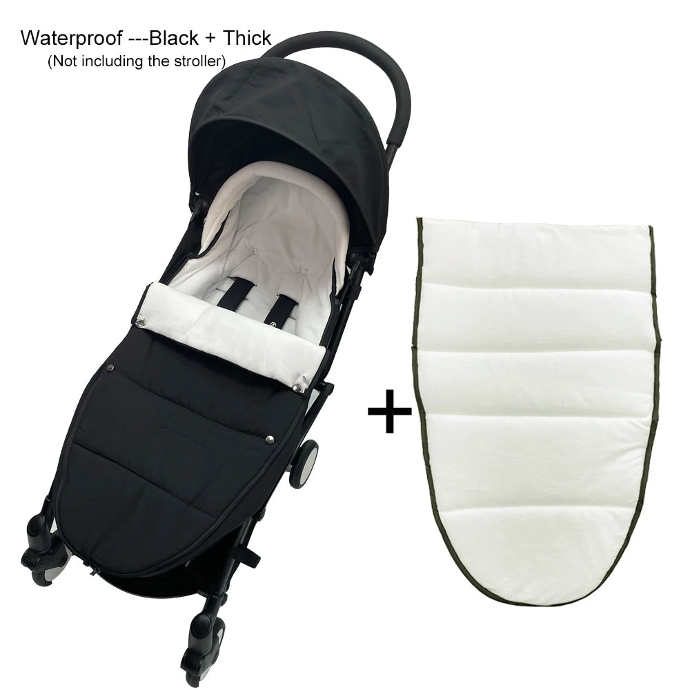 Universaln Stroller Footmuff Compatible with all YOYO Strollers and Bugaboo strollers - Windproof, Waterproof & Thermal Warm