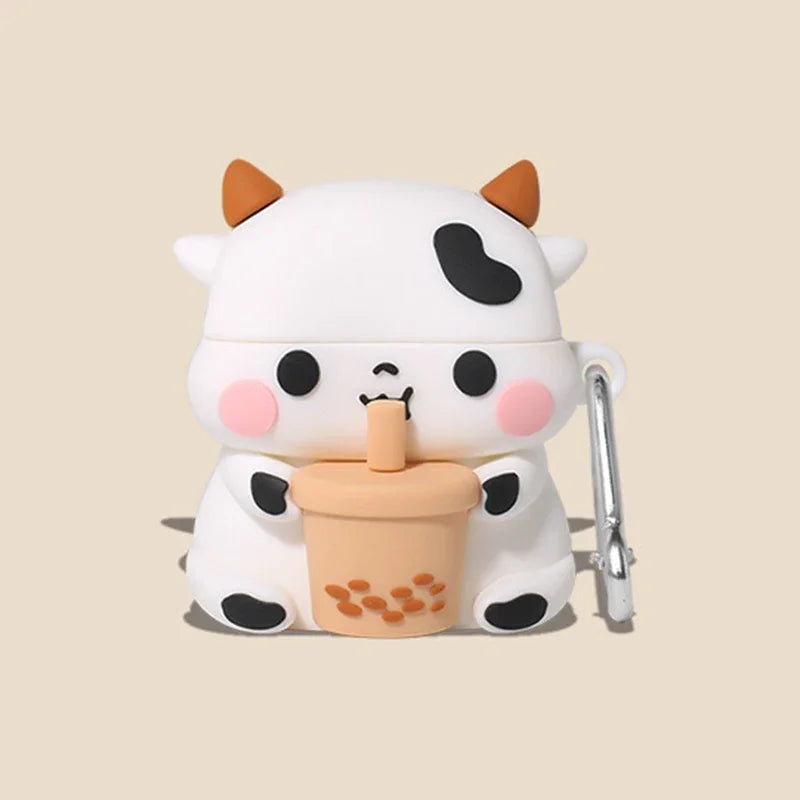 3D Chocolate Cookies Bread Case For AirPods 1 2 3 4 5 Pro Cartoon Cute Earphone Case For AirPods Pro2 Pro3 Silicone Soft Cover