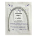 10pcs/Pack AG Dental Orthodontic Arch Wires NITI  Round / Rectangular Oval Form Ortho Arch Wire Dentist Tool