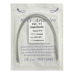 10pcs/Pack AG Dental Orthodontic Arch Wires NITI  Round / Rectangular Oval Form Ortho Arch Wire Dentist Tool