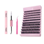 Lash Glue And Seal 10ml Individual Lashes Glue And Seal Super Strong Hold Lash Extension And Lash Glue Remover 5ml Tweezers Kit