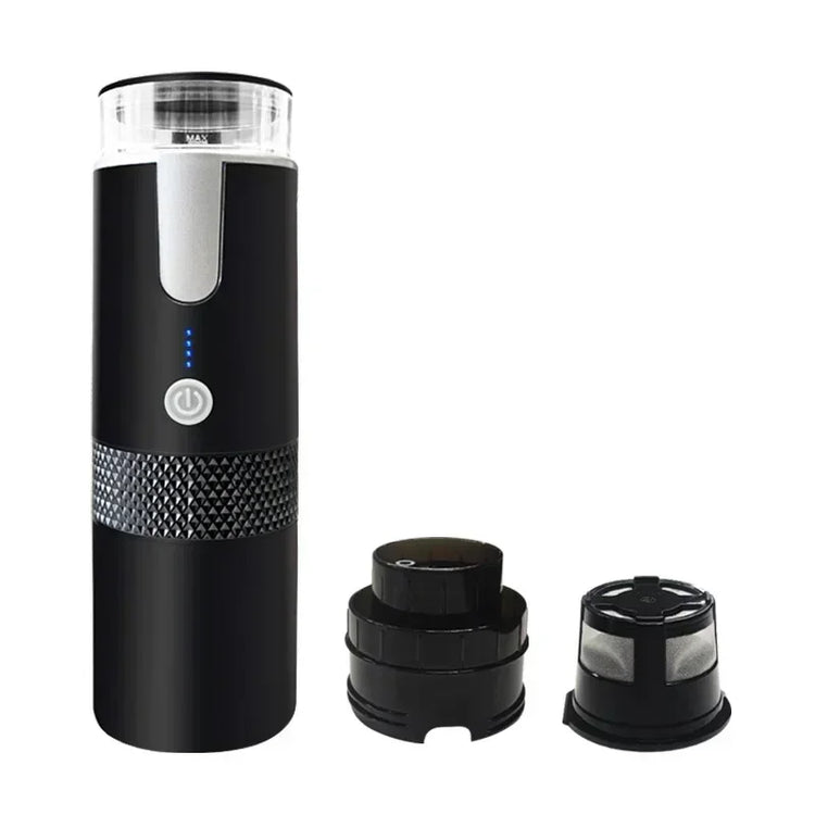 New Portable Coffee Maker Electric Capsule Grind-and-Brew Coffee Maker Suitable for Ground Coffee and K-Cup Large Coffee Pods
