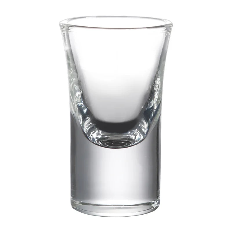 12pcs/6pcs/2pcs Shot Glass 15ml Spirits Cup Thicken Bottom Transparent Glass Drinkware Strong Liquor  Cup Baijiu Wine Small Cups