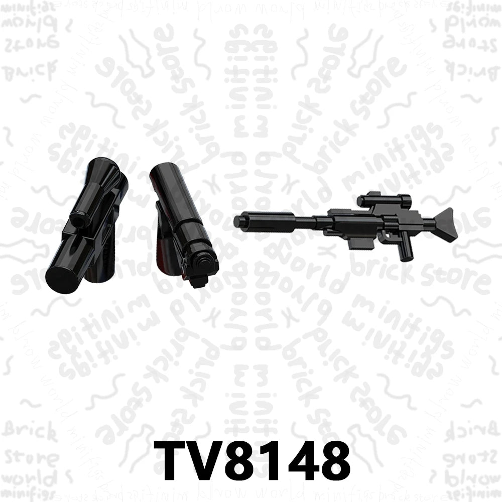 TV6117 TV6118 TV6119 Space War Action Figure Accessories Building Blocks Gift Toys For Children Adult Brick TV6116 TV6115 TV6114