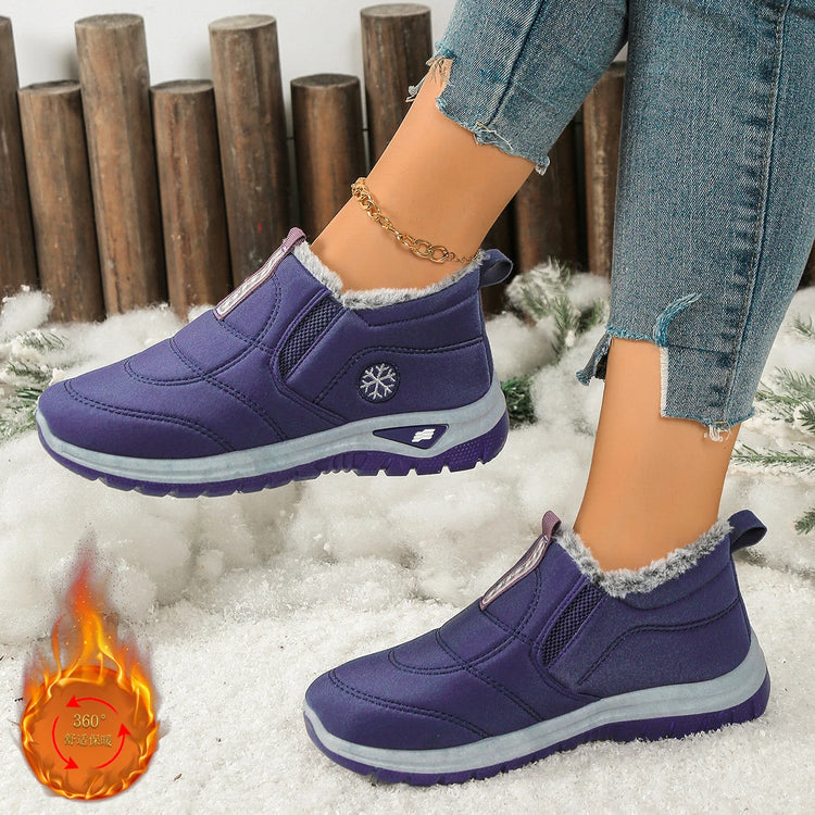 Women's Boots, lightweight Women's Shoes, Thickened Fleece Comfortable Soft-Soled Women's Casual Shoes, Free Shipping Shoes