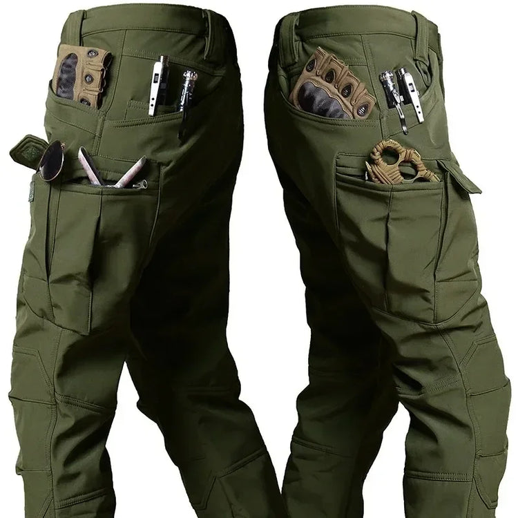 Soft Shell Combat Suit Military Uniform Army Jackets Hooded Top+Breathable Long Sleeve Cargo Pants Men Hunting Sets Multi-pocket