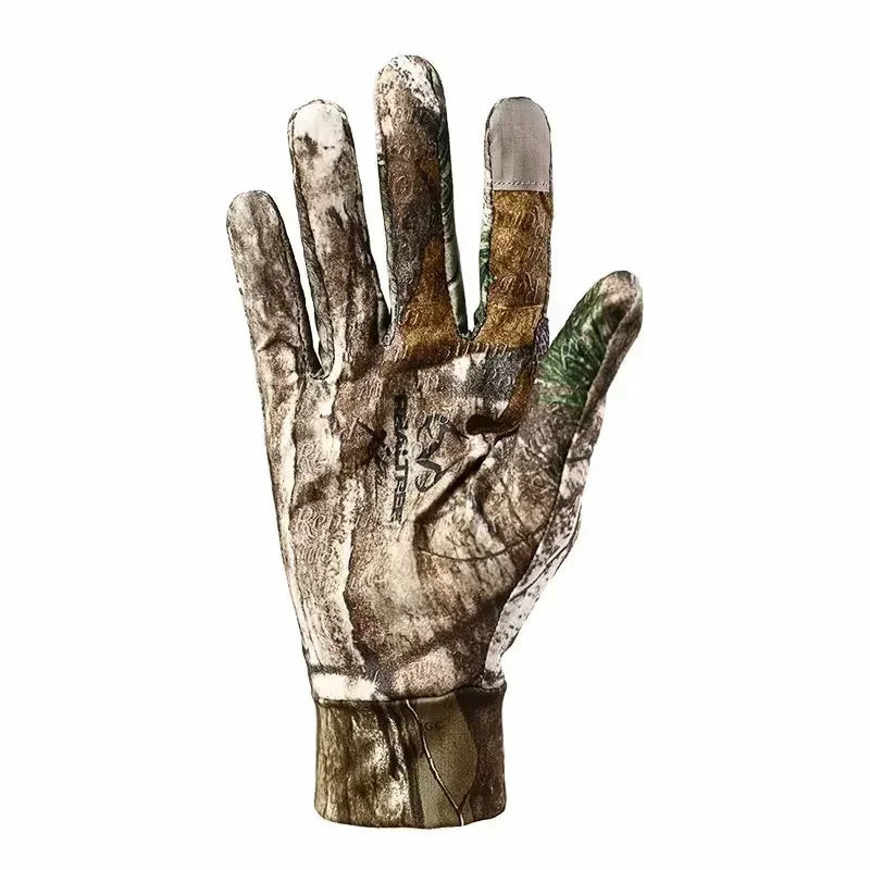 Hunting Full Finger Gloves Tactical Bionic Gloves Gear Outdoor Touch Screen Airsoft Shooting Fishing Camo Gloves