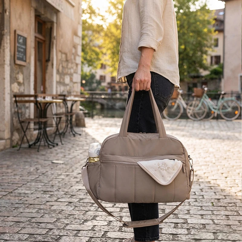 Baby Diaper Bag Travel Duffel Bags Gym Bag Women with Waterproof Hand Luggage Airport Cabin Bags Mom Stroller Maternity Totes