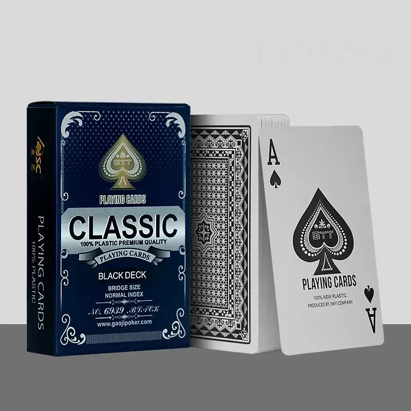 High Quality Waterproof PVC Polka Dot Playing Cards - Washable Adult Christmas Gift for Parties, Bars, Family Gatherings