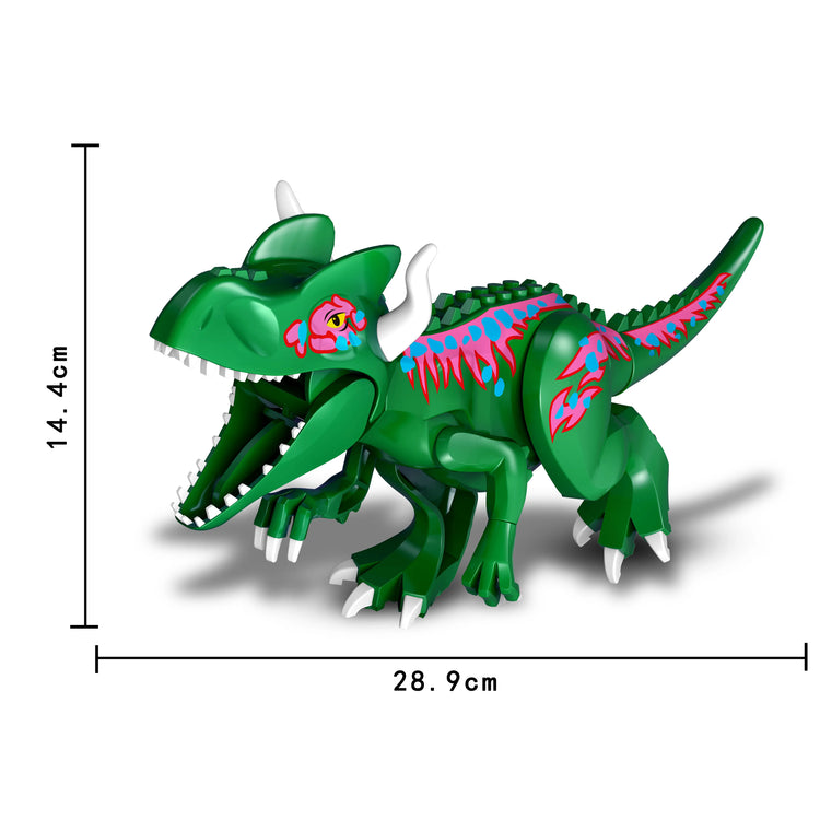 Brutal Raptor Building Jurassic Blocks World 2 MINI Dinosaur Figures Bricks Dino Toys For Children Dinosaurios Christmas