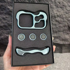 Irregular Metal Bumper Phone Case For iPhone Air 13 14 15 16 17 18 Pro Max Plus Lens Film Protect Bare Aluminum Shockproof Cover