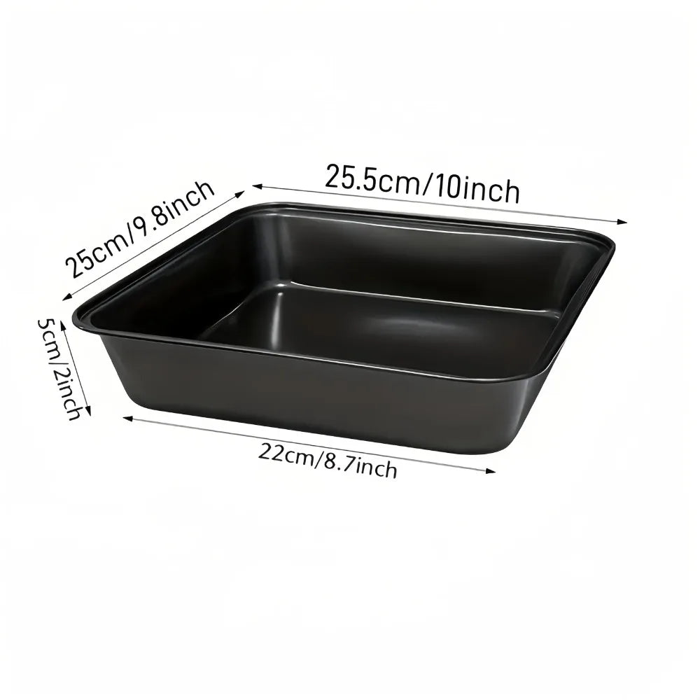 Carbon Steel Nonstick Roasting Pan Rectangular Baking Tray Loaf Toast Bread Cake Bakeware DIY Pastry Pan Dish Kitchen Utensils