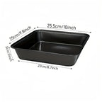 Carbon Steel Nonstick Roasting Pan Rectangular Baking Tray Loaf Toast Bread Cake Bakeware DIY Pastry Pan Dish Kitchen Utensils