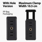 KVANNO Universal Phone Tripod Mount 1/4'' Screw Holder Clip Adapter For Phone Video Recording Vlog Photography Stand Accessories