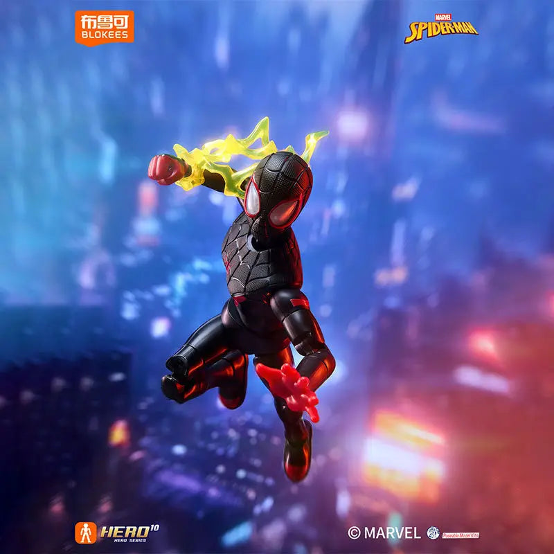 BLOKEES Marvel Building Block Heroes Stars Edition 5th Assembled Anime Cartoon Toy Model Desktop Ornaments Children Holiday Gift