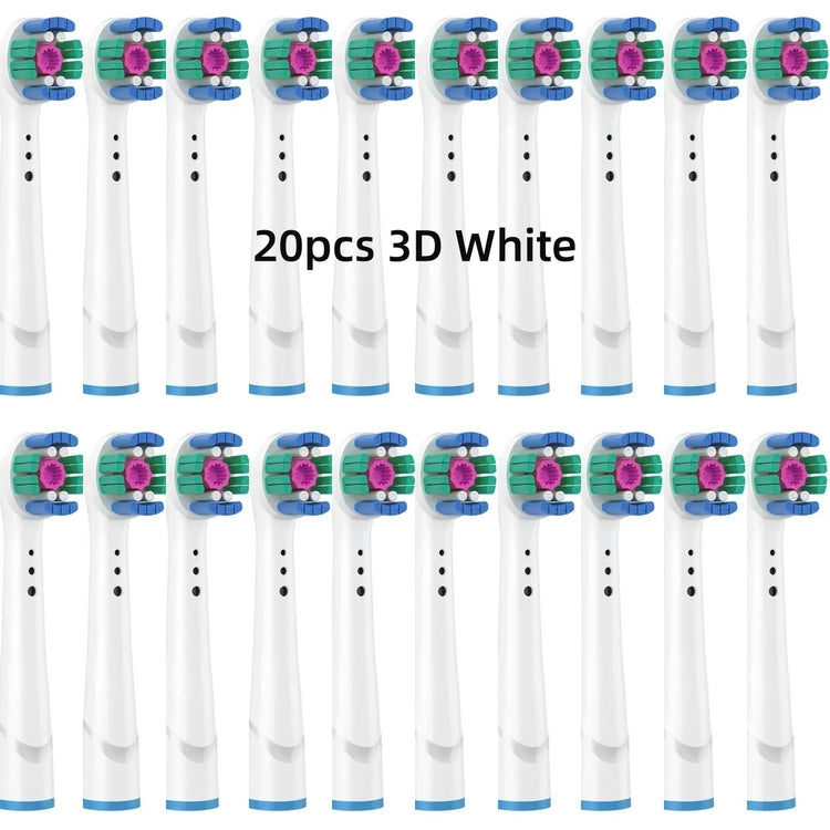 Brush Head Nozzles for Braun Oral B Replacement Toothbrush Head Sensitive Clean Sensi Ultrathin Gum Care Brush Head for Oralb