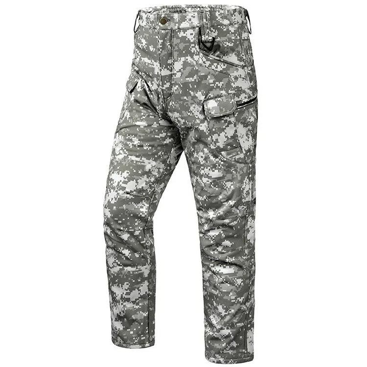 Men's-Slim-Fit-Tactical-Work-Pants-with-Multiple-Pockets,-Windproof-and-Waterproof,-Suitable-for-Winter-Outdoor-Hiking-Pants