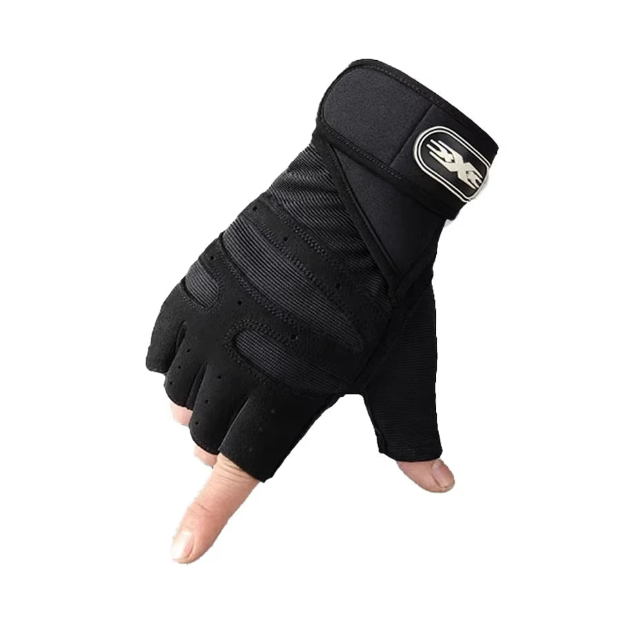 Gym Gloves for Men Women Fitness Weight Lifting Wristband Gloves Body Building Training Sports Exercise Cycling Glove Shockproof