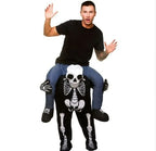 2023 New Animal Doll Prosthetic Leg Pants Halloween Spoof Costume Magic Back Pants