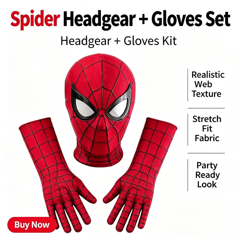 Spider Man Brand New Day Magnetic Mask Movie Accurate Marvel High Quality Collectible Action Figure Gift For Fans Official Merch