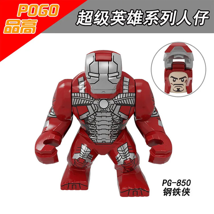 8cm Superhero Building Blocks Avengers Character Venom Model Character Set Building Blocks Toy Boys and Girls Birthday Gifts