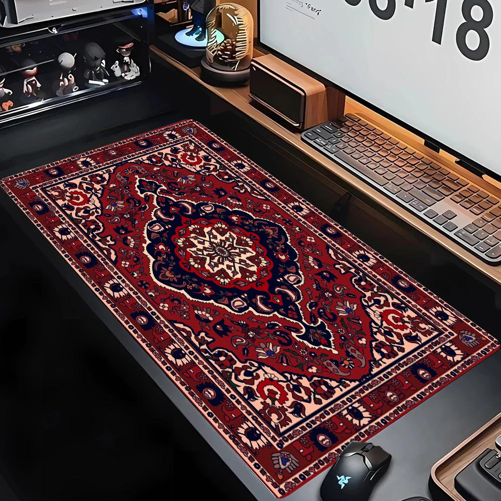 Persian Mouse Pad Large Xxl Big Office Carpet Mouse Mats Gamer Rug Desk Accessories Computer Table Pads Company Speed Extended