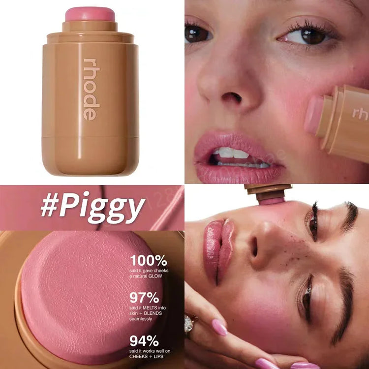 Skin Pocket Bronzer Stick Cream Contour Bronzing Balm Buildable Natural Warm Blush Shade Waterproof Long Lasting Face Makeup