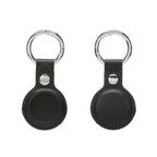 PU Leather Case for Airtag Metal Pendant Protective Case Cover Animals Tracker Accessories Waterproof Luggage Anti-Loss Keyring