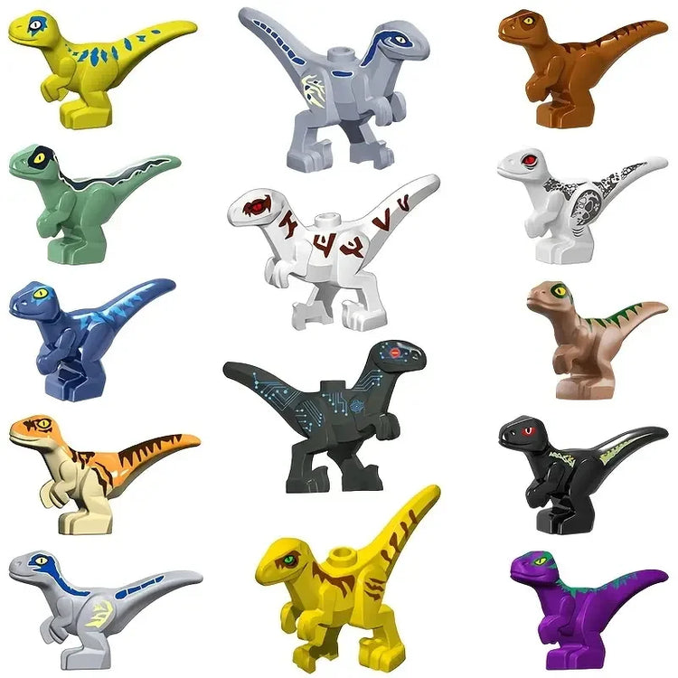 Jurassic Dinosaur Nest Baby Building Blocks Toys Collection Souvenir Gift Birthday Jurassic Rex Raptor