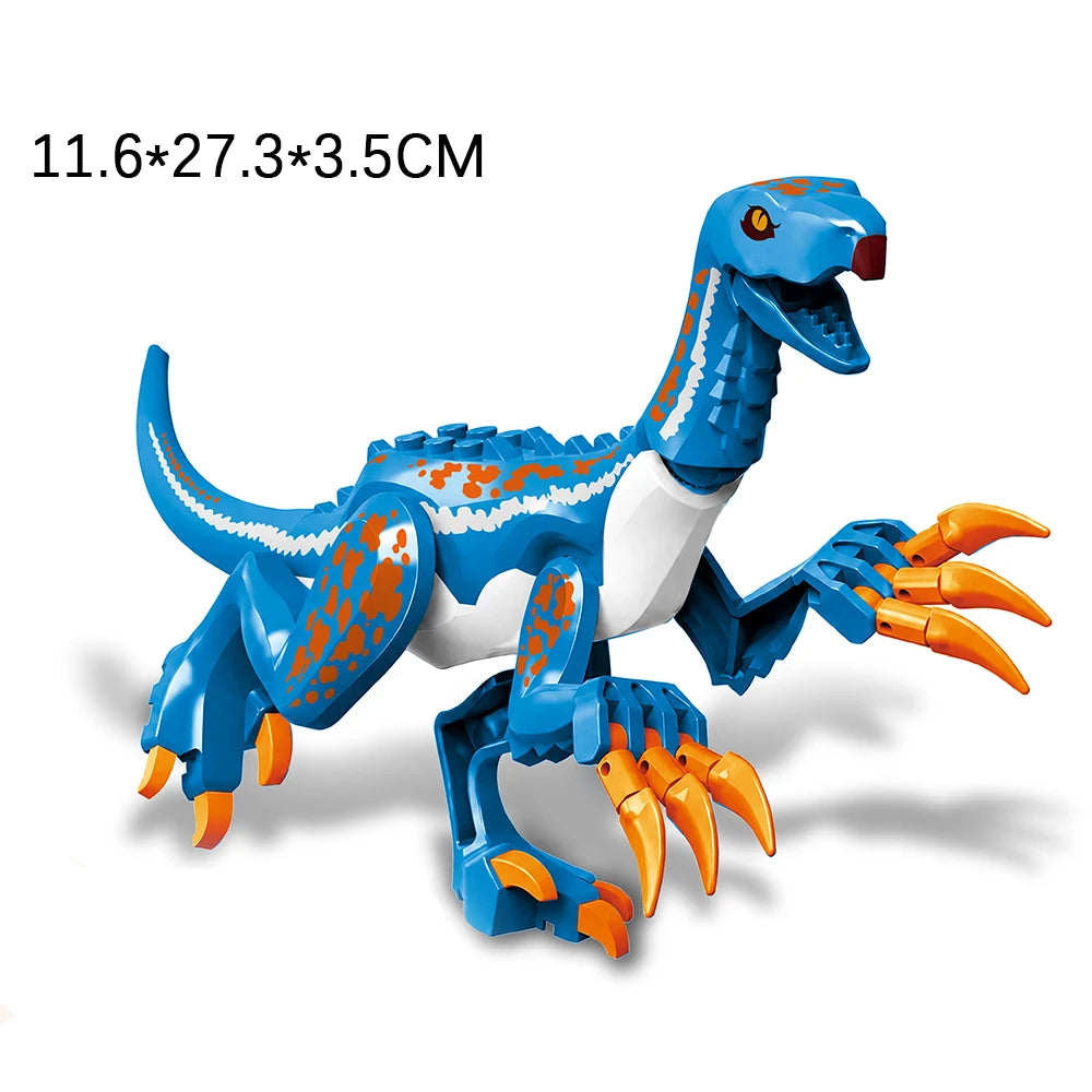 Jurassic Dinosaurs Building Blocks Indominus Rex DIY Big Size Tyrannosaurus Action Figure Models Children Toys Animals Gifts