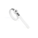 US/UK/EU/HK Size Ring Ruler Ring Measuring Tape Ring Measuring Tool Annular Coil Finger Size Filter with Magnifying Glass