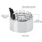 Mini LED Pumpkin Light Fogger Water Fountain Pond Fog Machine For Halloween Christmas Easter Party Festival Decoration