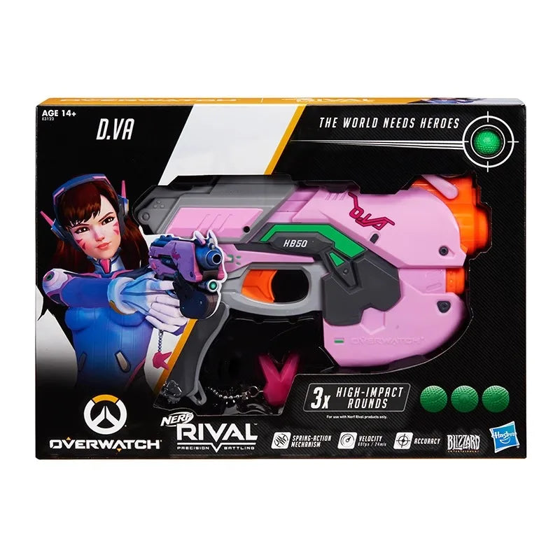 Hasbro NERF Heat Competitor DVA McRae Reaper Launcher Ball Bounce Toy Gunslinger Do