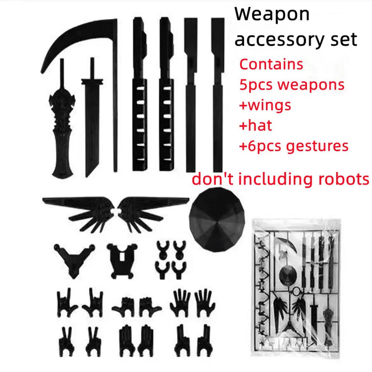 13 Action Figure Titan Multi-Jointed Movable Shapeshift Robot T13 Action Mannequin Character And Dog Figure Toys Gifts