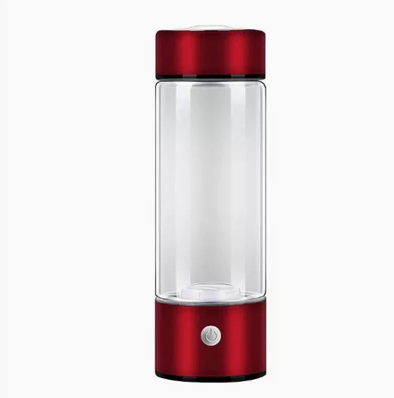Hydrogen Water Bottle, Portable Hydrogen Water Ionizer Machine Generator Rechargeable Hydrogen Rich Water Glass Health Cup