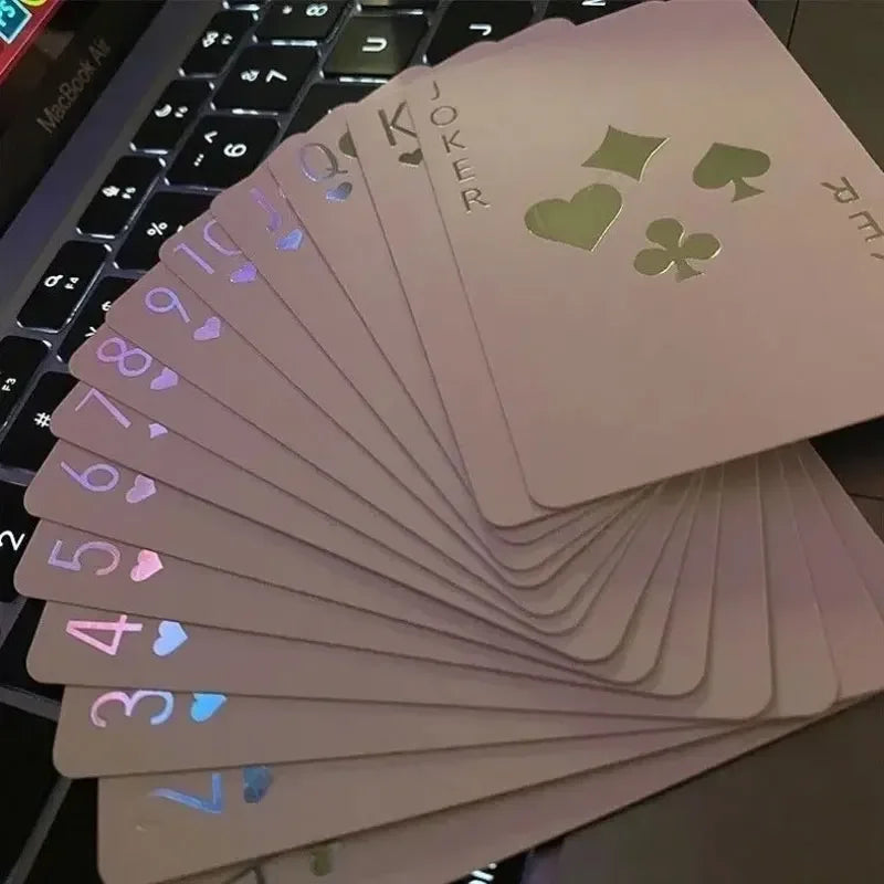 Luminous playing cards, made of high-quality cardboard material, are suitable for dormitory use, as well as various holiday part