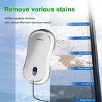 PuRuiKai Portable Window Cleaning Robot,Intelligent Cleaning with Dubbele Nozzle Water Sprayer, Remote Control