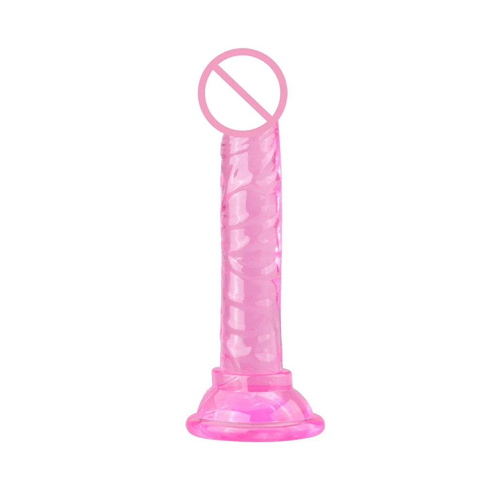 Realistic Dildo Translucent Soft Jelly Huge Dildos Sex Toys for Woman Men Fake Dick Big Penis Anal Butt Plug Erotic Sex Shop
